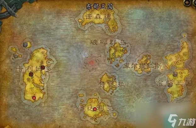 魔兽世界地图介绍推荐