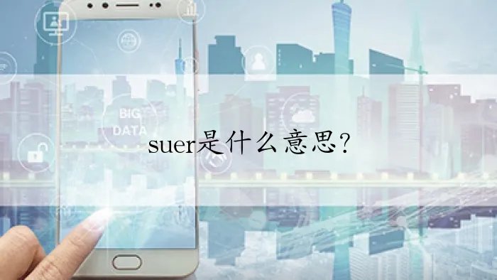 suer是什么意思？