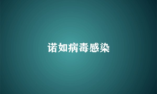 诺如病毒感染