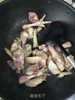 毛豆烧鸡