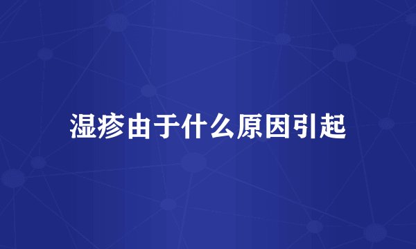 湿疹由于什么原因引起