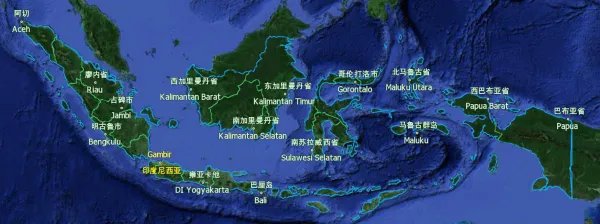 印度尼西亚属于哪个洲,印度尼西亚地图