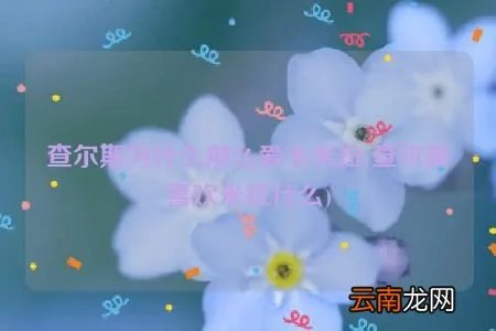 查尔斯喜欢米拉什么 查尔斯为什么那么爱卡米拉