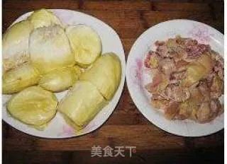 榴莲煲鸡