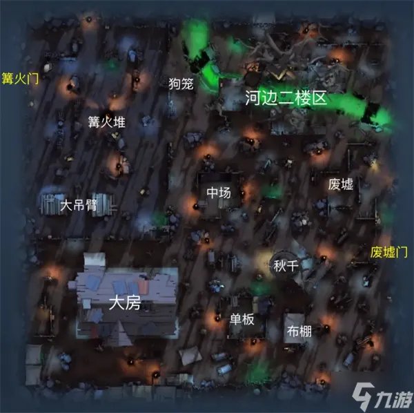 第五人格地图