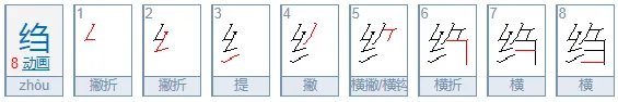 绉