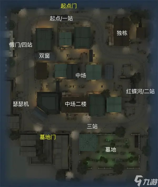 第五人格地图