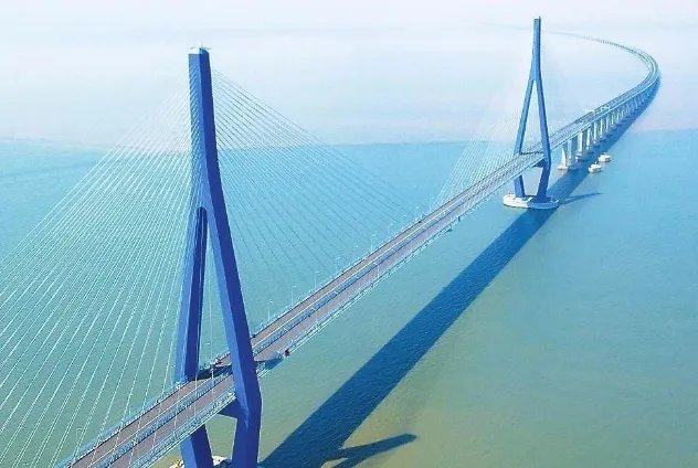 世界最长的十大桥梁 中国上榜七座,第一全长164.8公里