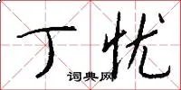 丁忧