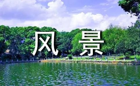 描写风景的成语