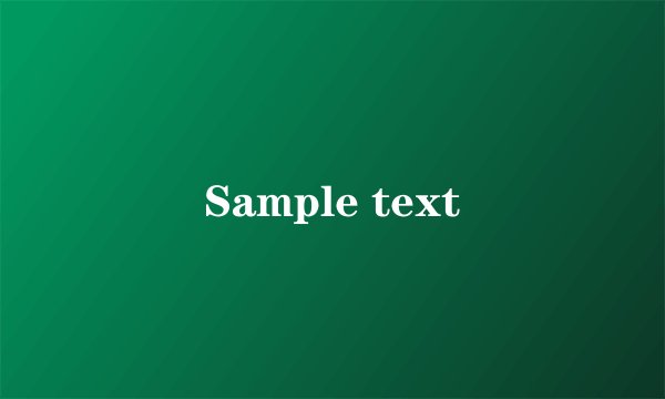 Sample text