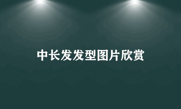 中长发发型图片欣赏