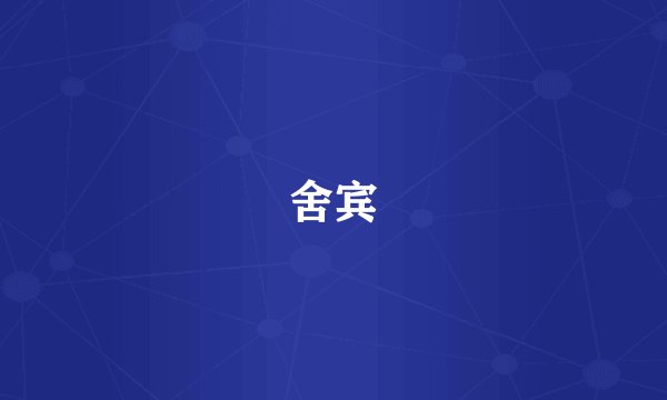 舍宾