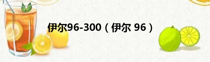伊尔96-300（伊尔 96）