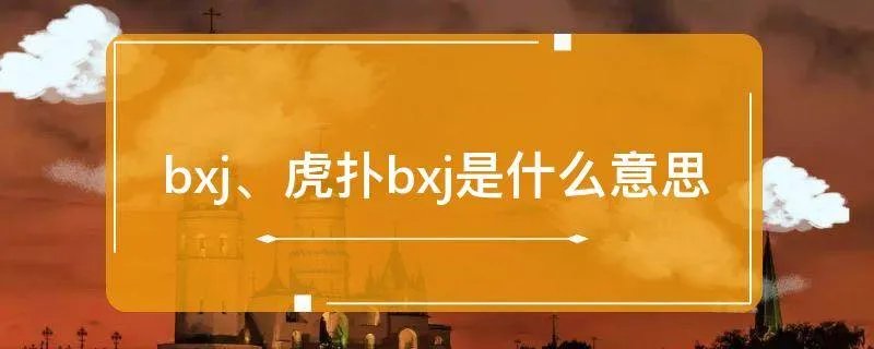 bxj是什么意思