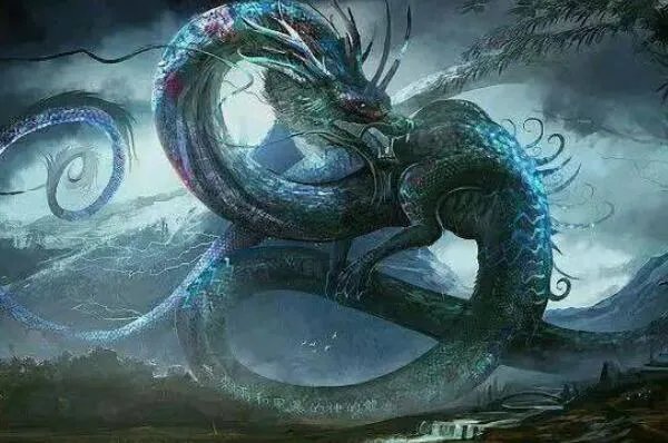 中国十大上古神龙,蟠龙上榜,第二是有双翼的创世龙神