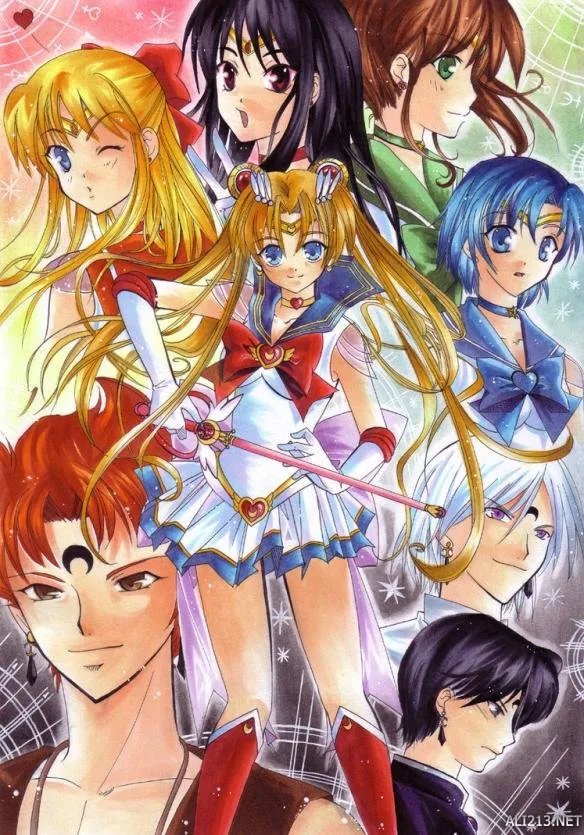 小姐姐们画风突变！《美少女战士》精彩同人作品赏析