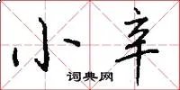 小辛