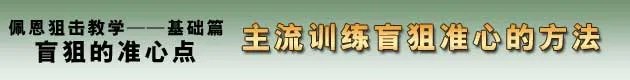佩恩魅力解说 CF狙击基础教学视频集