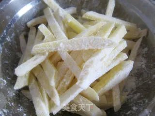 金黄香酥原汁原味的【地瓜条】