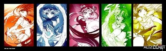 小姐姐们画风突变！《美少女战士》精彩同人作品赏析