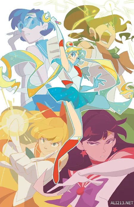 小姐姐们画风突变！《美少女战士》精彩同人作品赏析