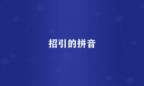 招引的拼音