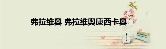 弗拉维奥 弗拉维奥康西卡奥