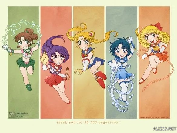小姐姐们画风突变！《美少女战士》精彩同人作品赏析