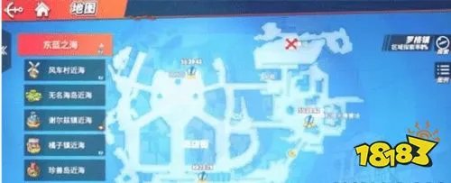航海王热血航线东蓝之海的宝藏在哪 东蓝之海宝藏位置