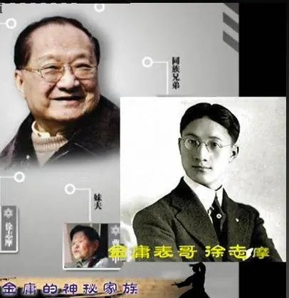 徐志摩跟金庸什么关系啊？