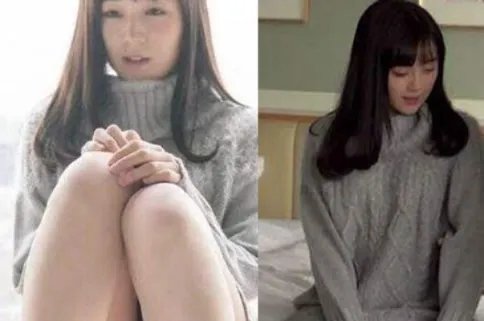 灰毛衣女神铃原爱蜜莉:毛衣女图片