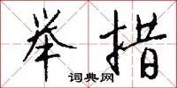 举措