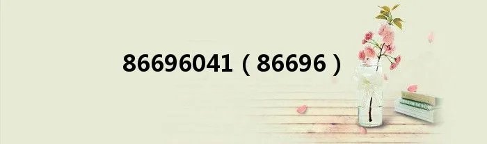 86696041（86696）