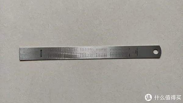 日常开箱晒单 篇八十四:得力20CM不锈钢直尺体验