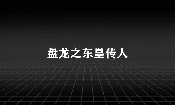 盘龙之东皇传人