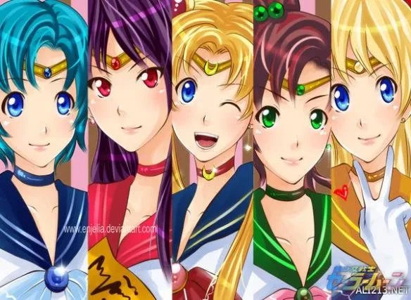 小姐姐们画风突变！《美少女战士》精彩同人作品赏析