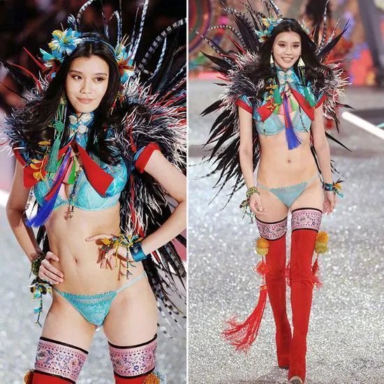 维密大秀上摔倒的奚梦瑶,还能再站起来吗?